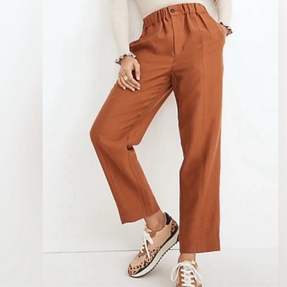Madewell Women's Huston Pull-on  tapered pants